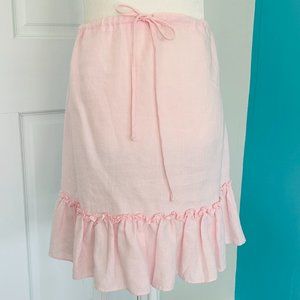 ACROBAT 100% Linen Skirt (size M)